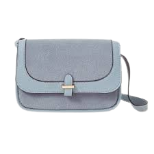 Accessorize London Blue Sling Bag Women'S Blue Felt
